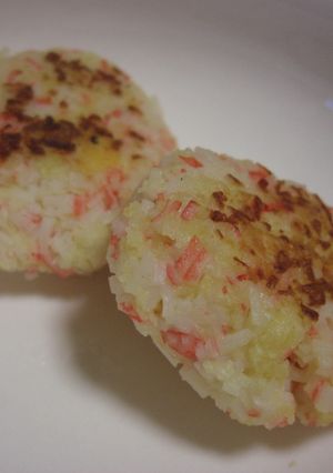 お弁当に♬ かにかまバーグ-レシピのメイン写真
