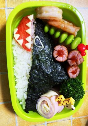 サメお弁当　シャーク-レシピのメイン写真