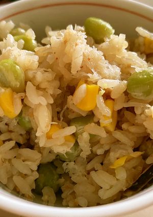 ズワイガニ缶詰でカンタン混ぜご飯-レシピのメイン写真