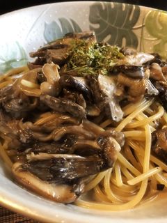 きのこクリームパスタ-レシピのメイン写真