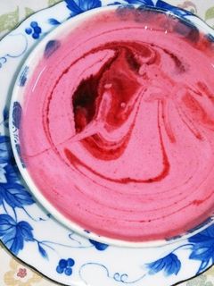 7ヨーグルト&ビーツ 牛乳&ビーツ-レシピのメイン写真