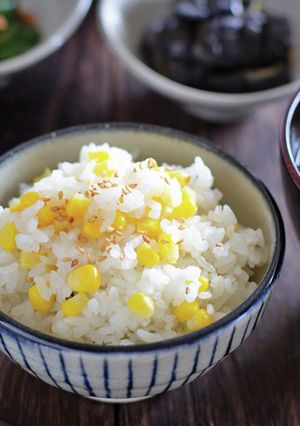 液体だしで簡単！とうもろこしごはん-レシピのメイン写真