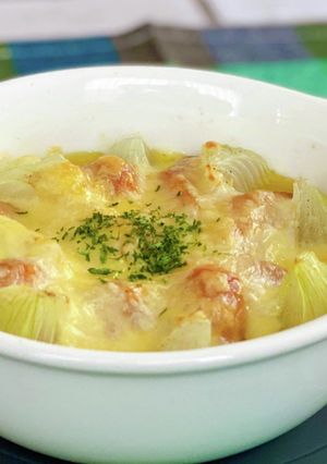 新玉ねぎのチーズ焼き【ＪＡ遠州夢咲】-レシピのメイン写真