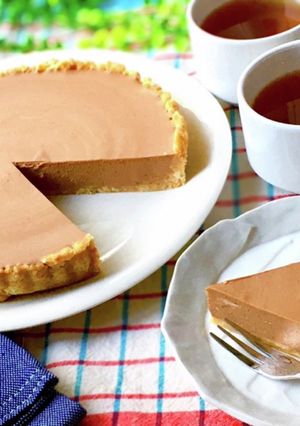 簡単☆チョコムースタルトのケーキ-レシピのメイン写真