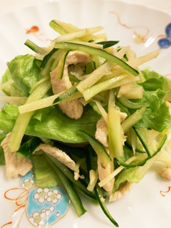 鶏ささみのわさびビネガー サラダ-レシピのメイン写真