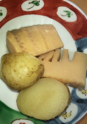 筍と新じゃがいものあっさり煮-レシピのメイン写真