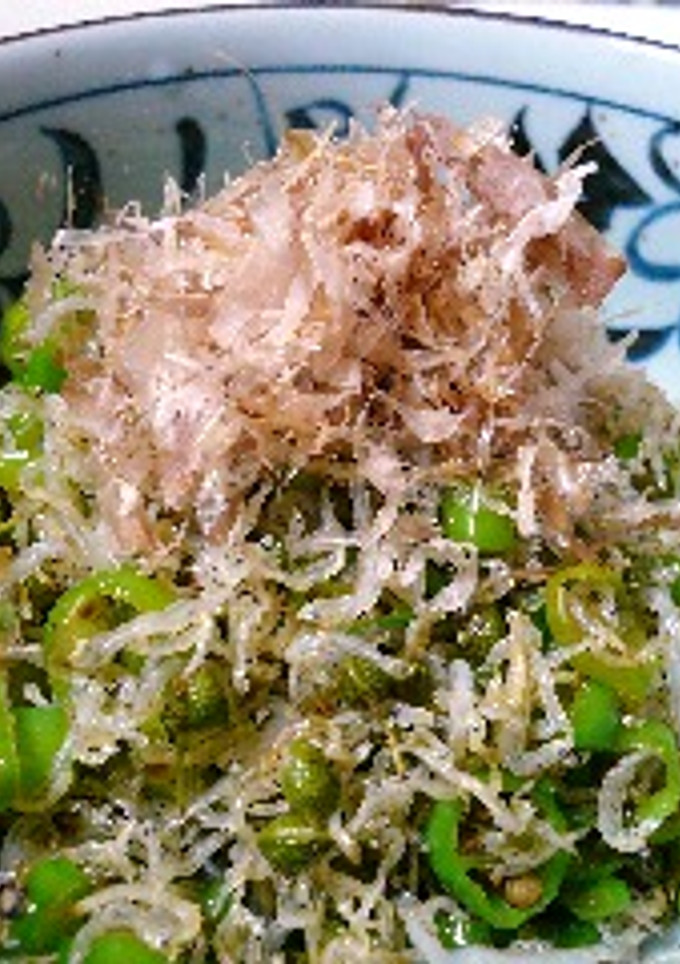 おじゃこと実山椒と甘長唐辛子のふりかけ-レシピのメイン写真