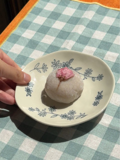 桜甘酒クリームチーズ大福-レシピのメイン写真