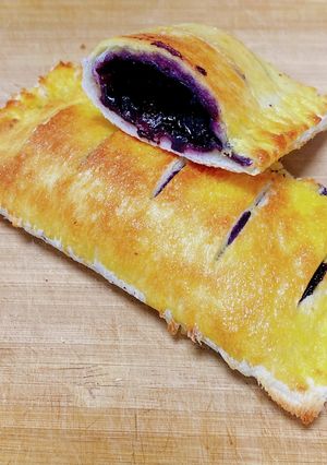 食パンで簡単★さくさくブルーベリーパイ-レシピのメイン写真