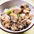 春のアサリ炊き込みご飯