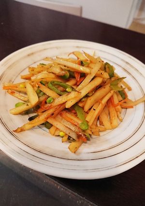 じゃがいものカレーきんぴら-レシピのメイン写真
