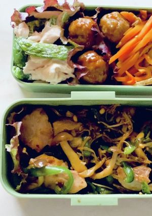女子高生が作る低糖質弁当[day5]-レシピのメイン写真