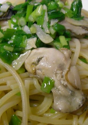 牡蠣のパスタ-レシピのメイン写真