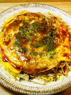 モチモチ!米粉の生地の広島焼き!-レシピのメイン写真