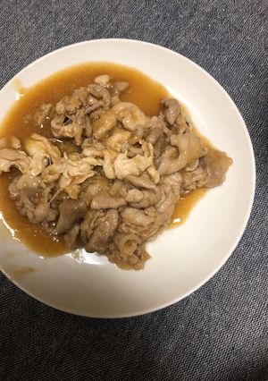 豚ロースの生姜焼き-レシピのメイン写真