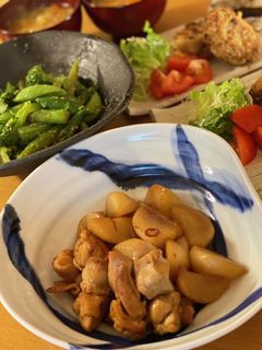 鶏肉とかぶの南蛮酢炒め煮-レシピのメイン写真