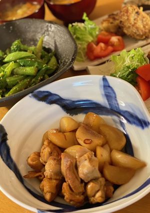 鶏肉とかぶの南蛮酢炒め煮-レシピのメイン写真
