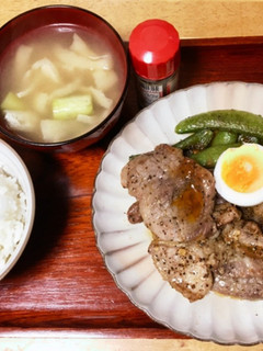 ポークステーキ-レシピのメイン写真