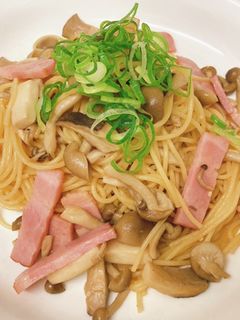 きのこたっぷり!バター醤油スパゲティ-レシピのメイン写真