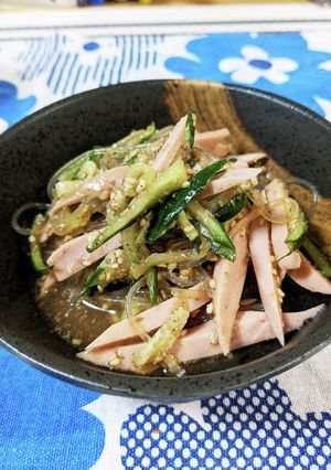 簡単！ワンボウルで中華風春雨サラダ-レシピのメイン写真