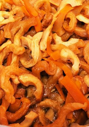 【お弁当用】韓国風・切干し大根の煮物-レシピのメイン写真