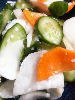 余った野菜で!塩麹の浅漬け-レシピのメイン写真