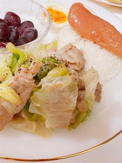 豚こまとレタスの中華風塩ダレ炒め-レシピのメイン写真