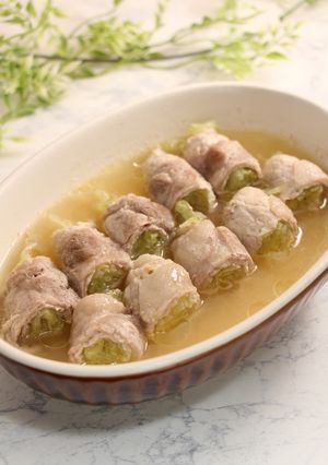 レンジで簡単！肉巻きチーズキャベツ-レシピのメイン写真