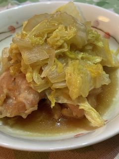 鶏もも肉と白菜の炊いたん-レシピのメイン写真