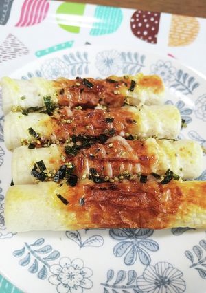 こんがりマヨちくわ-レシピのメイン写真