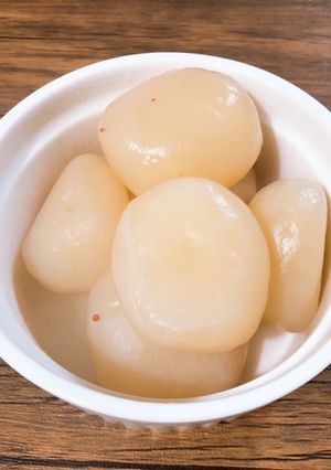 白だしで簡単！白玉こん-レシピのメイン写真