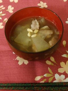 あったか♪冬瓜の中華スープ-レシピのメイン写真