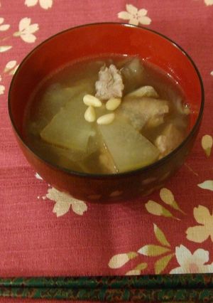 あったか♪冬瓜の中華スープ-レシピのメイン写真