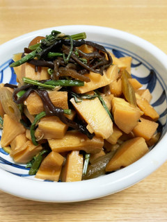 おばあちゃんの筍と蕗と山菜の煮物-レシピのメイン写真