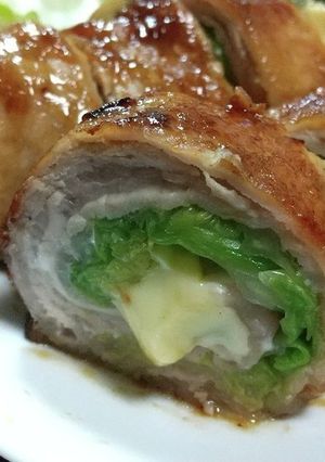 春キャベツの肉巻き-レシピのメイン写真