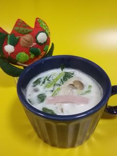 ほうれん草のミルクスープ-レシピのメイン写真