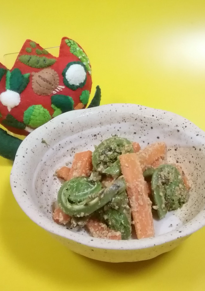 こごみのごま和え-レシピのメイン写真