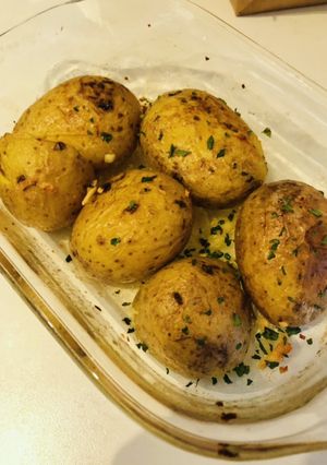 新じゃがでガリバタローストポテト-レシピのメイン写真