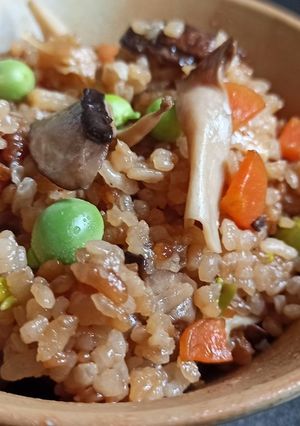 きのこの炊き込みご飯-レシピのメイン写真