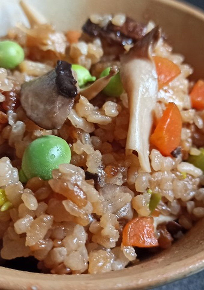 きのこの炊き込みご飯-レシピのメイン写真
