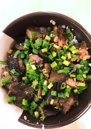 麻婆茄子どんぶり-レシピのメイン写真