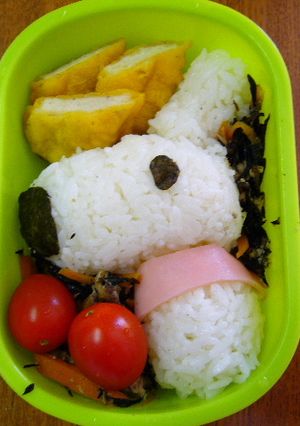 簡単キャラ弁★リサとガスパールのリサ-レシピのメイン写真