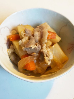 レンジで肉じゃが-レシピのメイン写真