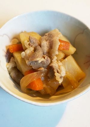 レンジで肉じゃが-レシピのメイン写真