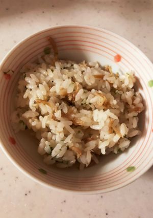 ちょいまんま無洗米雪若丸で！しらすご飯-レシピのメイン写真