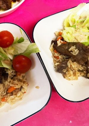 子供も食べる♡肉ピラフ-レシピのメイン写真