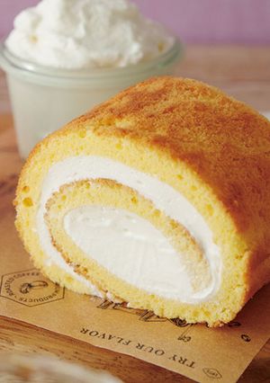 ホットケーキミックスでロールケーキ-レシピのメイン写真