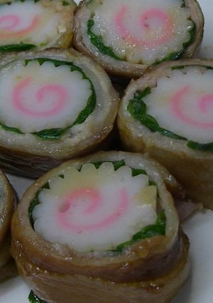 豚肉のなるとロールでどうなると♪アチャ！-レシピのメイン写真