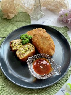 キャベツたっぷりメンチかつ-レシピのメイン写真