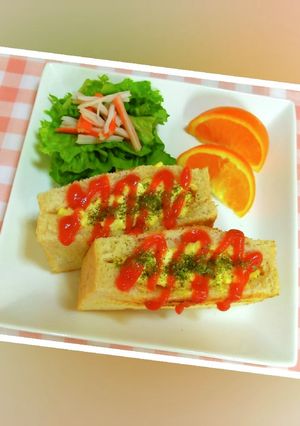カフェ風♡カスクート玉子トースト☆-レシピのメイン写真